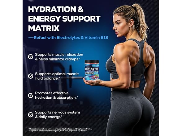 eterlower 5g Creatine Gummies, 120ct