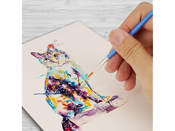 Watercolor Pencils 24-Pack w/ Brush