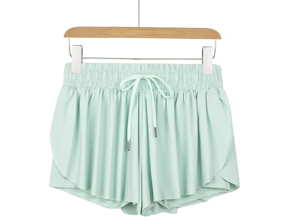 Luogongzi Women (XL) Flowy Shorts Casual Skirts
