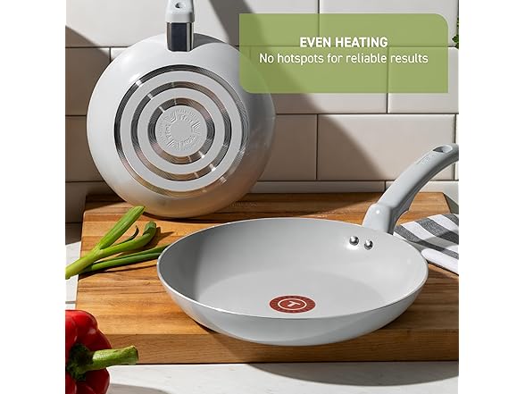 T-fal Refresh Ceramic Saute Pan w/Lid 5 Qt