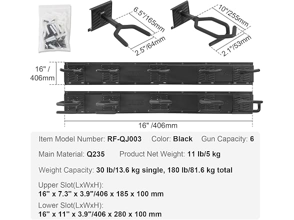 VEVOR Gun Rack