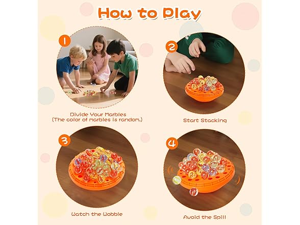 YUOIOYU Marble Balance Game