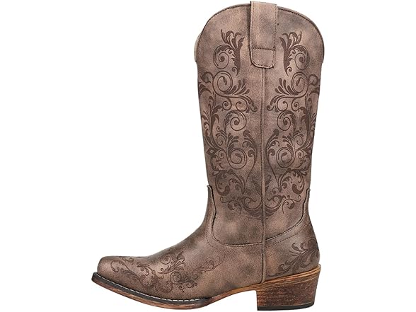 ROPER Womens Tall Stuff Embroidery Boots, 6.5 (Open Box)