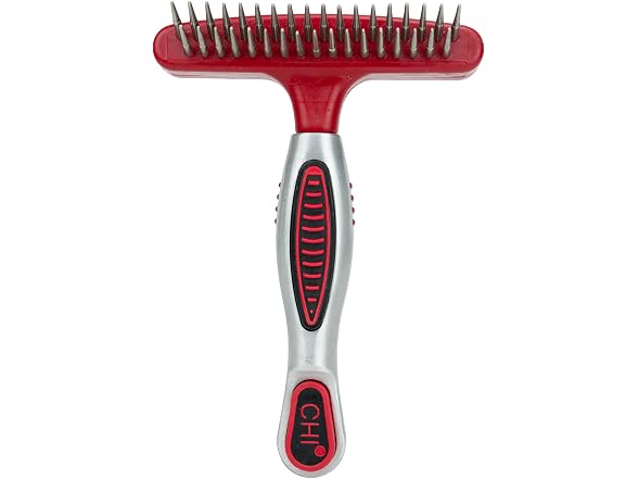 CHI for Dogs Double-Sided Shedding Rake and Blade