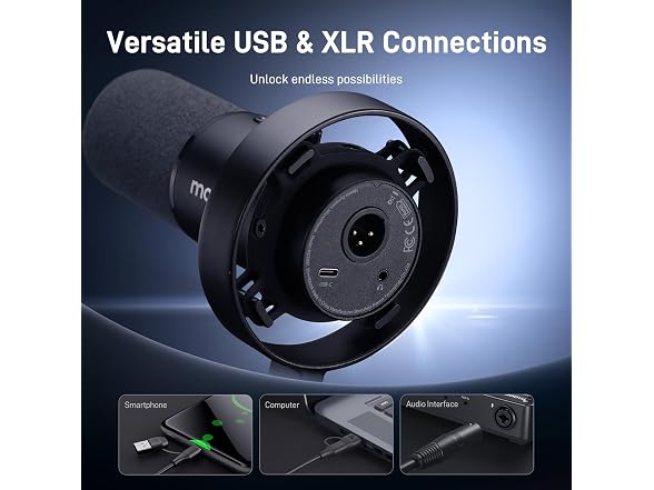 MAONO Dynamic XLR/USB Podcast Mic