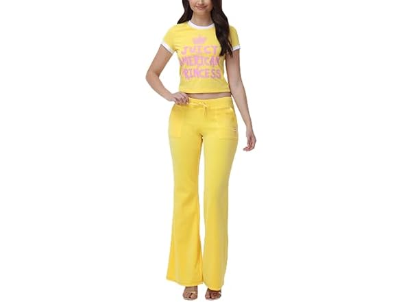 Juicy Couture Hollywood Heritage Pocket Track Pant