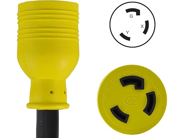 Conntek L630PR-010 30 Amp Locking Extension Cord