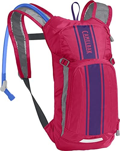Camelbak M.U.L.E. Kids Hydration Kids Backpack Hot Pink/Purple Stripe 50 oz