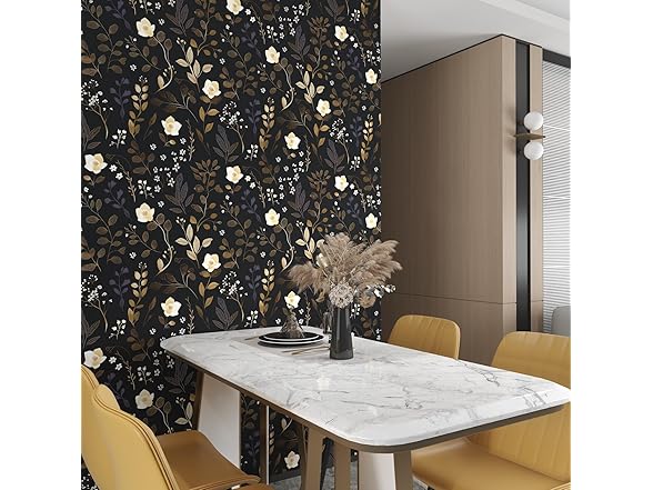ILHIIOR Gold Leaf Peel Stick Wallpaper