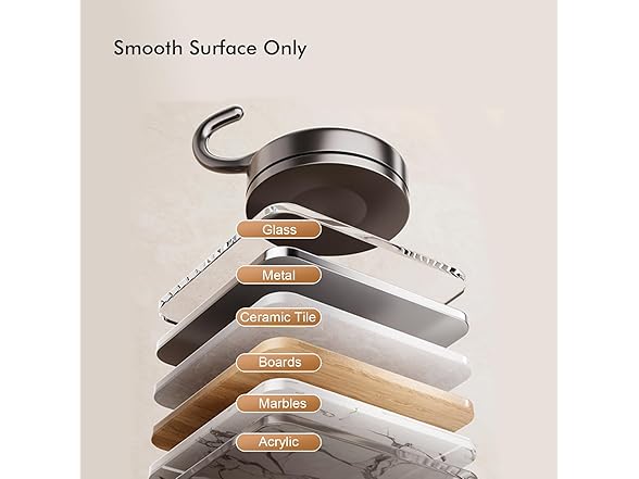 Funnacle Suction Hooks for Shower Towel