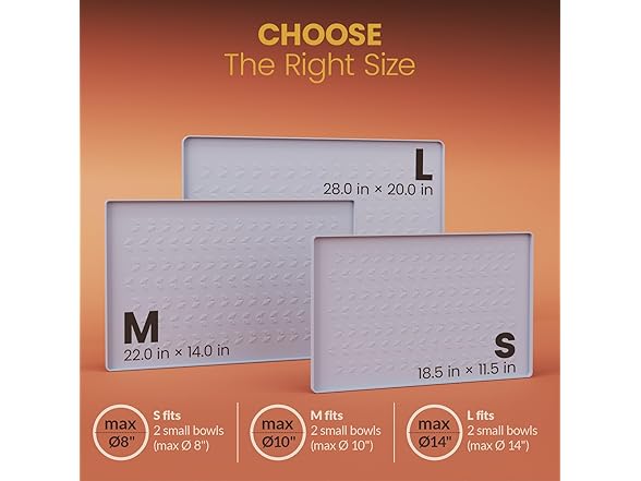 CHARMROSE Silicone Pet Feeding Mat