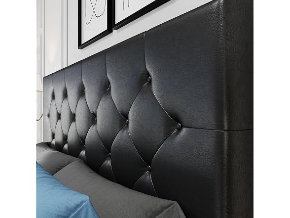 HOOMIC Queen Platform Storage Bed Frame