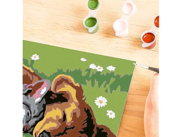 Ravensburger CreArt Sleeping Cat and Dog Paint