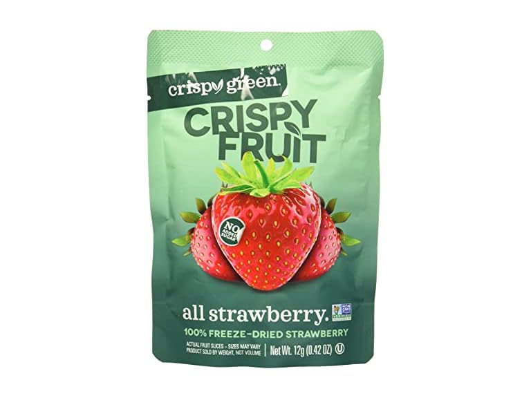 Crispy Green Dried Strawberries 0.42oz