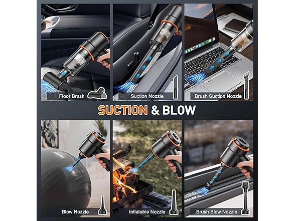 KMM Handheld Car Vacuum Cleaner