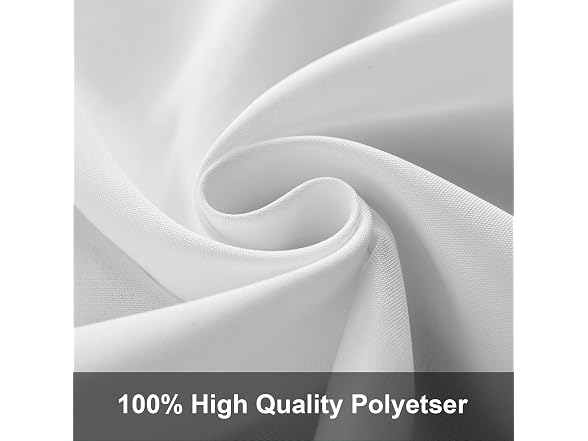 Joccun 5X7FT White Backdrop Background
