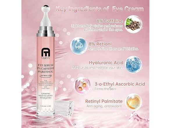 8% Caffeine 8% Retinol Eye Cream