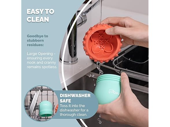 POPUPJOYS Interactive Treat Dispensing Dog Toys