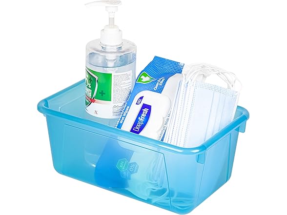 Storex Small Cubby Bins