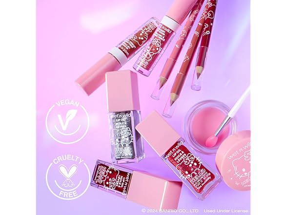 wet n wild Hello Kitty Glitter Lip Oil: Your Choice