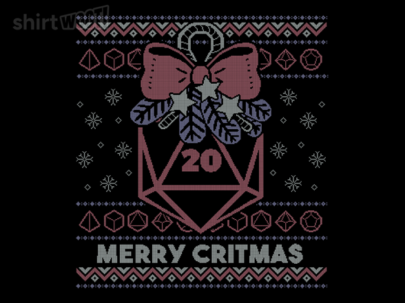 Merry Critmas Ugly Sweater