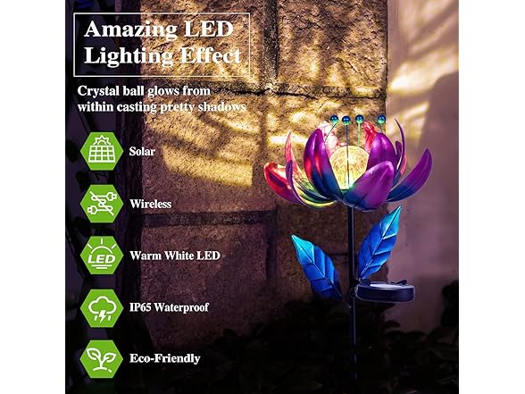 SUCUY Solar Spinners Light