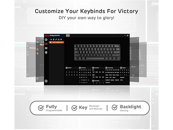RK RK61 Wireless 60% Mechanical Keyboard