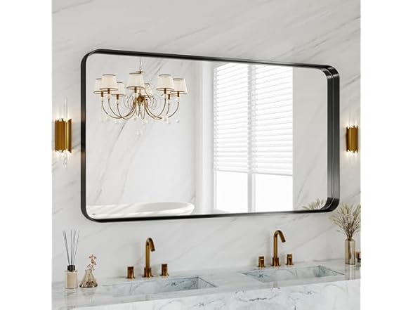 55"x30" Rectangle Batroom Mirror