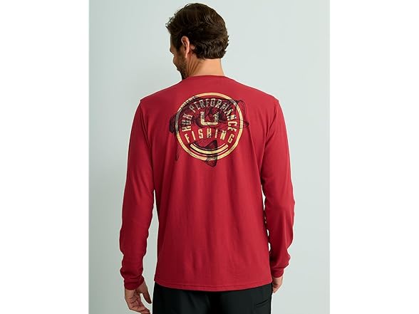 HUK Mens Long Sleeve Performance Tee (3X)