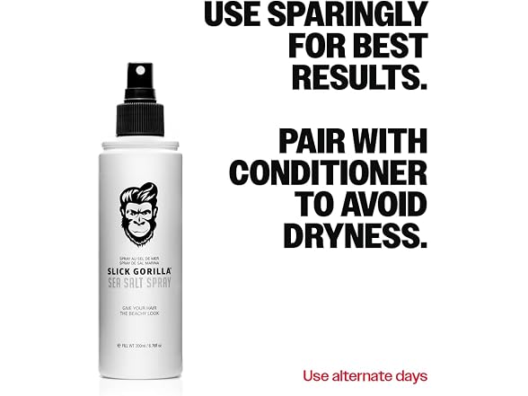 Slick Gorilla Sea Salt Spray for Men 200