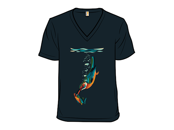 Kingfisher Diving