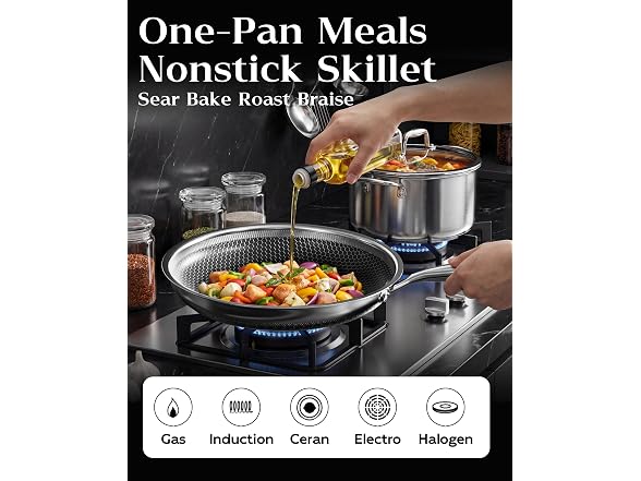 XBM 7 in Nonstick Pan with Lid