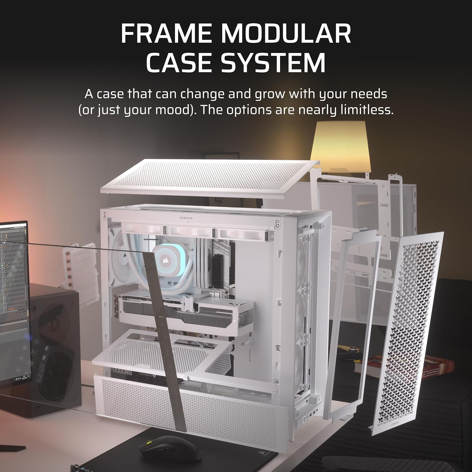 CORSAIR 4000D RS Frame Modular Mid-Tower PC Case - Gallery 4