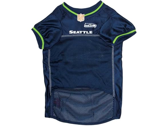 Seattle Seahawks Dog Costume Jersey (L)