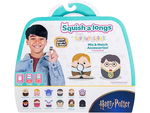 Squish-a-longs “Harry Potter” Mini-Squish + Accessory 12-Pack