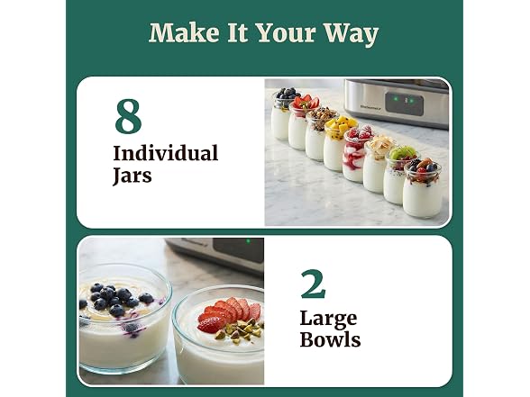 Elite Gourmet ProBioticPRO Yogurt Maker