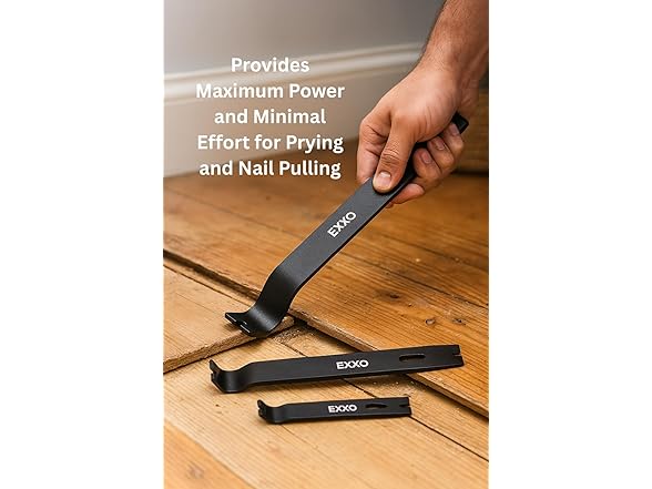 EXXO 4009 3pc Flat Pry Bar Set