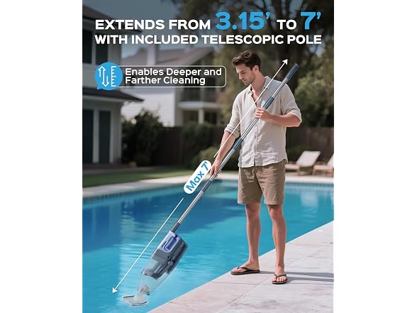 Dolplets Pool Vacuum Deep Navy Blue