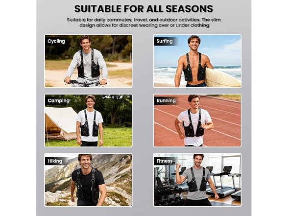 DOEUTLQ Shoulder Holster Men Underarm