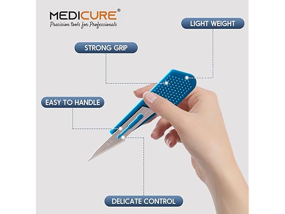 Medicure Disposable Scalpels-Multi Sizes