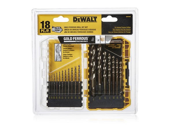 DeWALT 18 Piece Pilot Point Drill Bit Set
