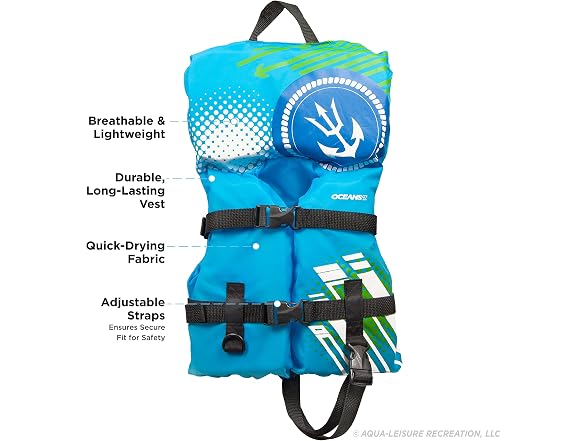 Aqua Oceans 7 Life Jacket for Kids - US