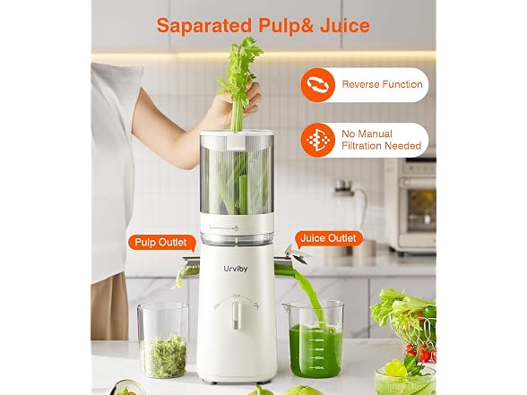 URVIBY Cold Press Juicer