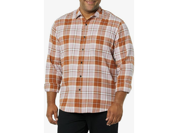 Mauve Rust Plaid