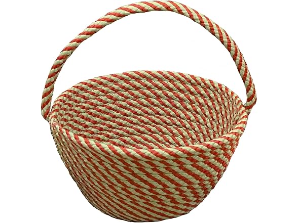 Colonial Mills Twist Basket - Red/Green