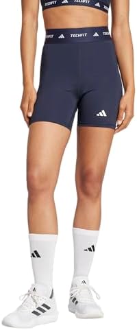adidas Women's Techfit Training Short Leggings, Ink
