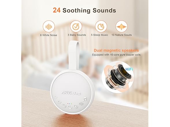 ANYPLUS White Noise Sound Machine