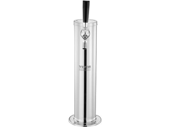 VEVOR Kegerator Tower Kit, Single Tap