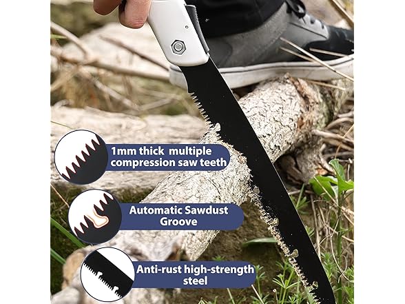 Lcokeiy Folding Hand Saw