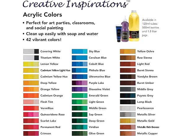 Creative Inspirations Acrylic Paint -